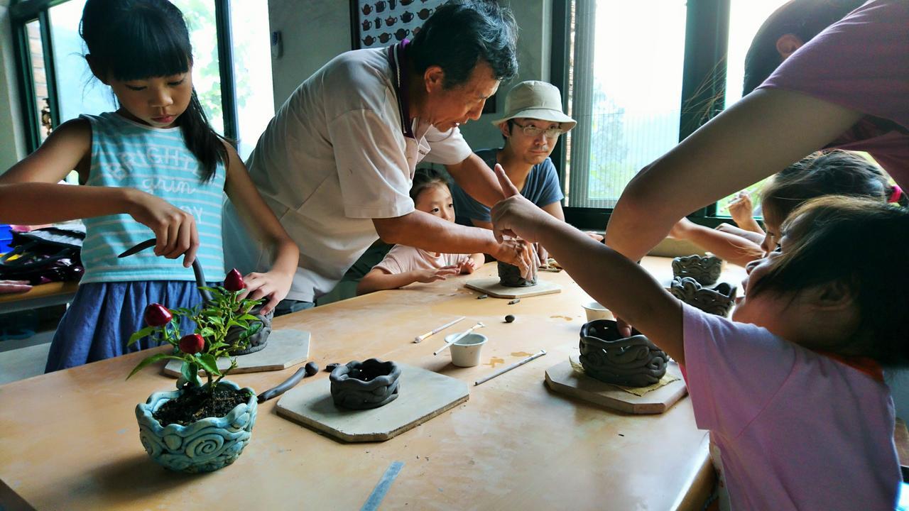 Yanzitao Pottery Coffee B&B Nanzhuang Exterior foto